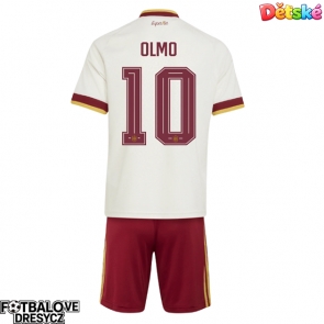 Španělsko Dani Olmo #10 Dětské Venkovní dres komplet MS 2026 Krátký Rukáv (+ trenýrky)